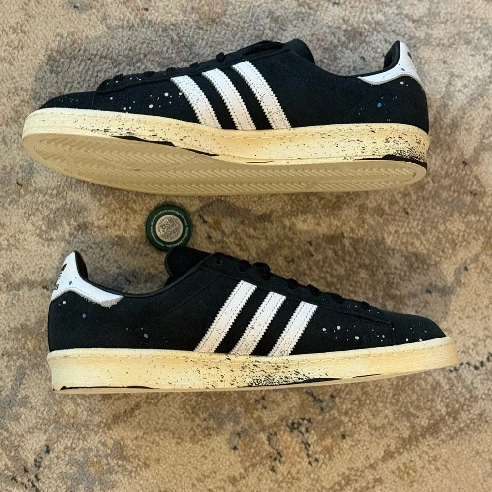 adidas x atmos Campus 80s Cook Super Duper Black Sz 12 – Verified